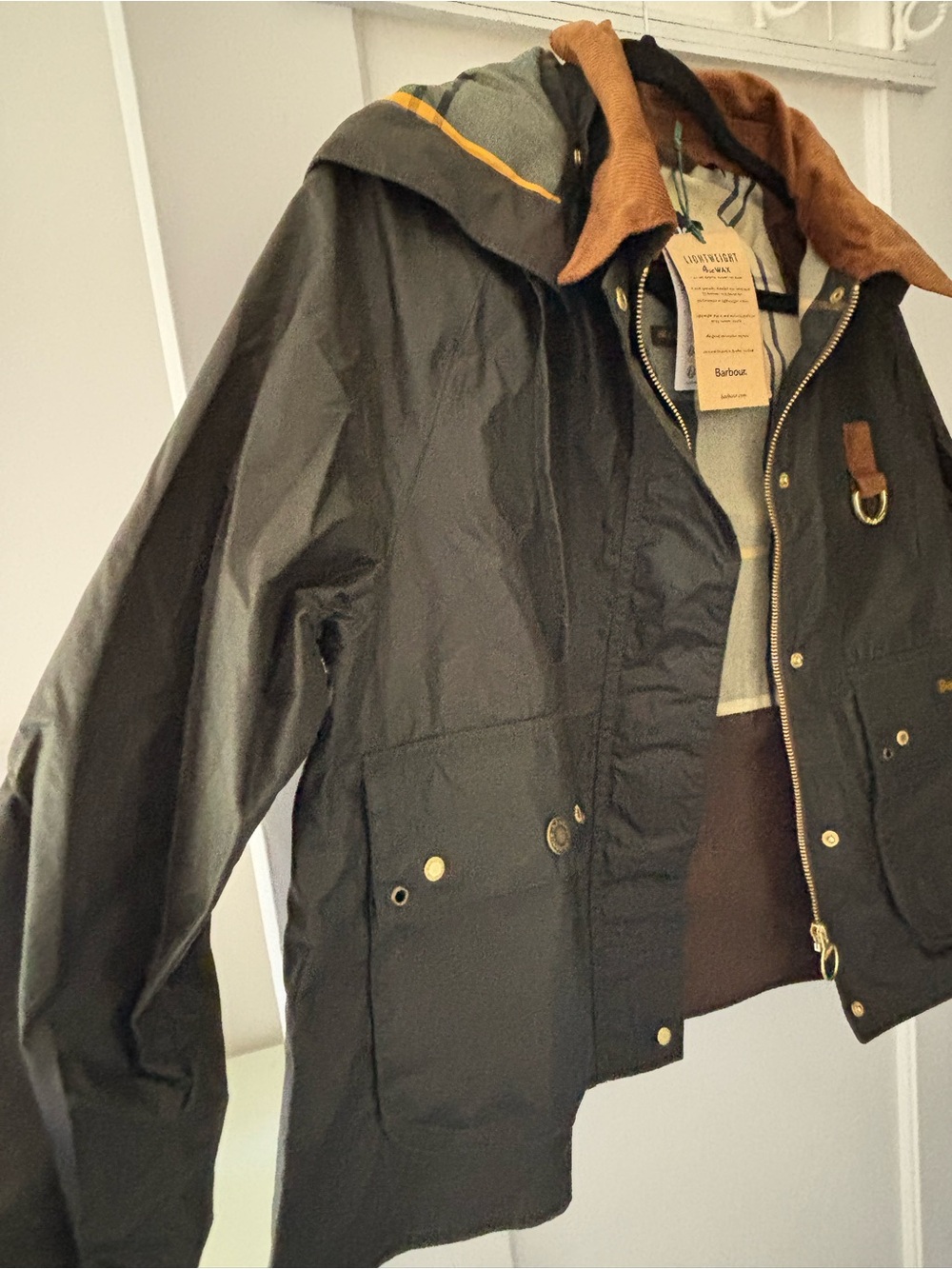 Barbour Erma Waxed Cotton Jacket - NWT - Picture 5 of 8